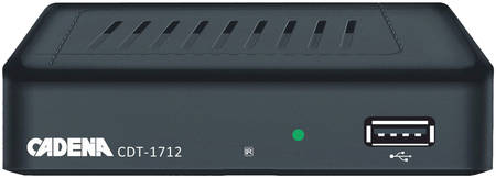 DVB-T2 приставка Cadena CDT-1712 Black 965844467446212
