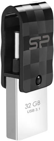 Флешка Silicon Power Mobile C31 32ГБ Black (SP032GBUC3C31V1K) 965844467513998