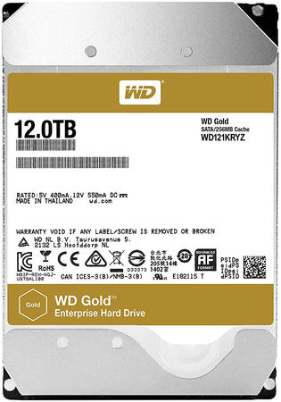 Жесткий диск WD Gold 12ТБ (WD121KRYZ) 965844467515868