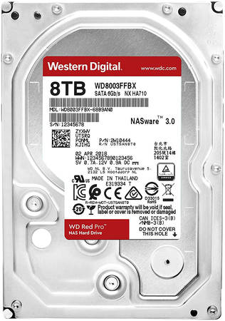 Жесткий диск WD Pro 8ТБ (WD8003FFBX)