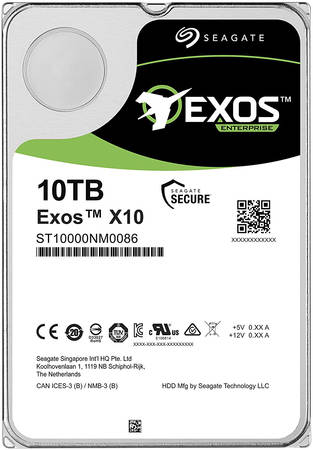 Жесткий диск Seagate Exos X10 10ТБ (ST10000NM0086)