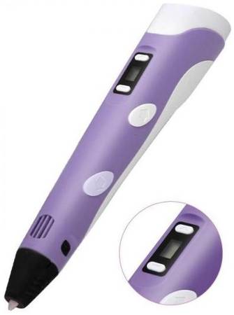 Jer Technology 3d ручка 3dpen-2 с lcd дисплеем фиолетовая 965844467537407