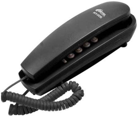 Проводной телефон Ritmix RT-005 черный 965844467544358
