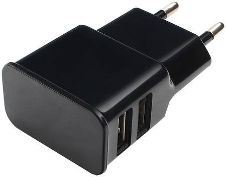 Сетевое зарядное устройство Cablexpert MP3A-PC-12, 2xUSB, 2,1 A