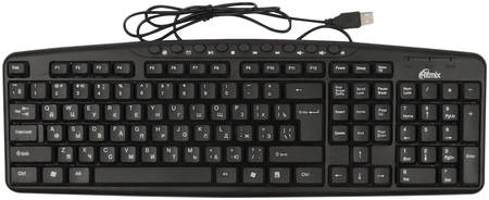 Проводная клавиатура Ritmix RKB-141 Black 965844467544409