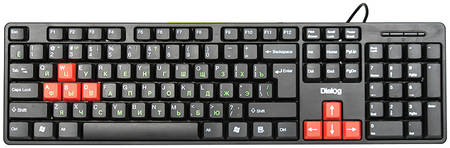 Проводная игровая клавиатура Dialog Standart KS-030U Black 965844467544416