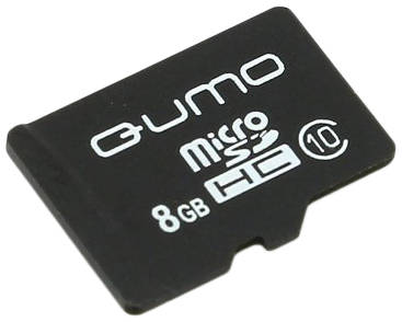 Карта памяти QUMO Micro SDHC QM8GMICSDHC10NA 8GB 965844467544449