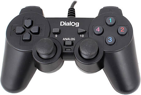 Геймпад Dialog GP-A11 для PC Black 965844467548066