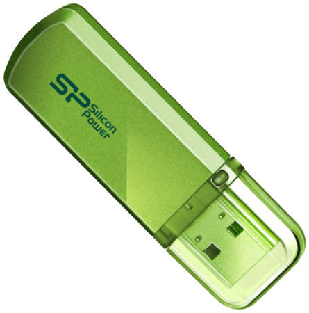 Флешка Silicon Power Helios 101 8ГБ Green (SP008GBUF2101V1N) 965844467548429