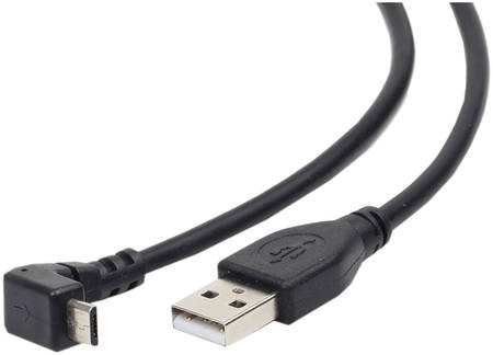 Кабель Cablexpert USB*2,0 Am-micro B, Pro CCP-mUSB2-AMBM90-6, угловой - 1,8 метра 965844467548508