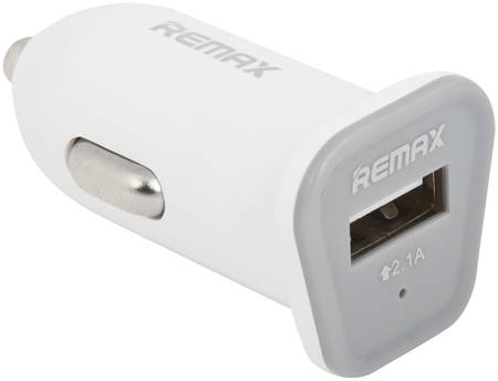 Автомобильное зарядное устройство REMAX Car Charger RCC101 ток заряда 2,1А белое 965844467560001