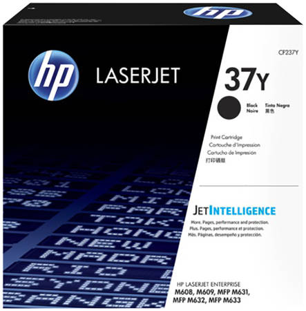 Картридж для лазерного принтера HP 37Y (CF237Y) черный, оригинал 965844467564000