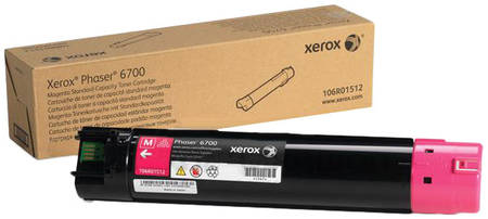 Картридж для лазерного принтера Xerox 106R01512, пурпурный, оригинал 965844467564366