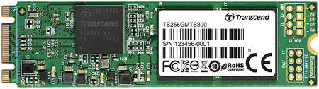 SSD накопитель Transcend MTS800S M.2 2280 256 ГБ (TS256GMTS800S)