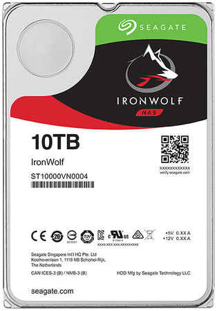Жесткий диск Seagate IronWolf 10ТБ (ST10000VN0004) 965844467568154