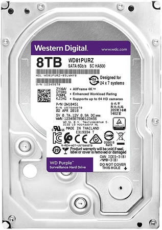 Жесткий диск WD Purple 8ТБ (WD81PURZ) 965844467568239