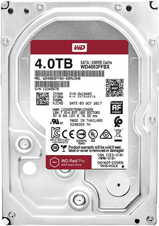 Жесткий диск WD Red Pro 4ТБ (WD4003FFBX) 965844467568290