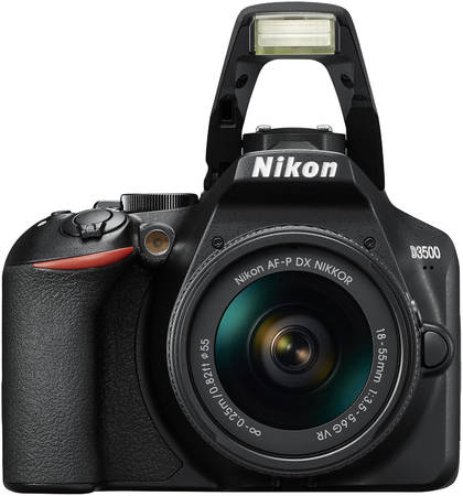 Фотоаппарат зеркальный Nikon D3500 18-55mm P VR Black 965844467571679