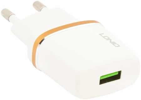 Сетевое зарядное устройство LDNIO DL-AC50, 1 USB, 1 A, white 965844467902803