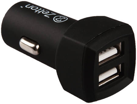 Сетевое зарядное устройство 2 USB 3,1А + кабели Apple 8 pin и Micro USB Zetton 965844467902809