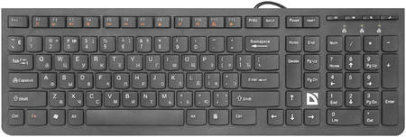 Проводная клавиатура Defender UltraMate SM-530 Black 965844467955254