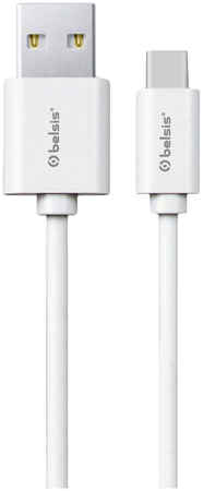 Кабель Belsis Lightning - USB А, белый, 0,95 м, BS3015