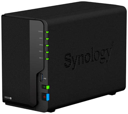 Сетевое хранилище данных Synology Plus DS220+