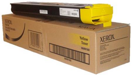Картридж для лазерного принтера Xerox 006R01382 желтый, оригинал 965844469011270