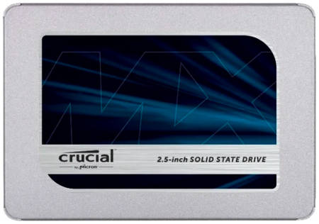 SSD накопитель Crucial MX500 2.5″ 500 ГБ (CT500MX500SSD1) 965844469011427