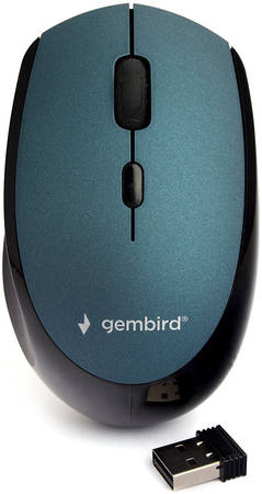 Беспроводная мышь Gembird MUSW-354-B Blue/Black 965844469011473