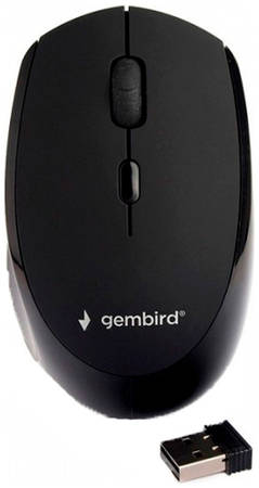 Беспроводная мышь Gembird MOP-415-R Black 965844469011479