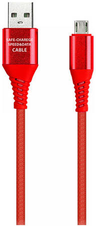 Кабель SmartBuy microUSB 1м Red (iK-12ERGbox) 965844469012903