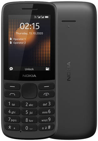 Мобильный телефон Nokia 215 4G DS Black (TA-1272) 965844469012938