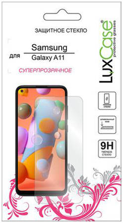 Защитное стекло LuxCase для Samsung Galaxy A11/M11 глянцевое 965844469021664