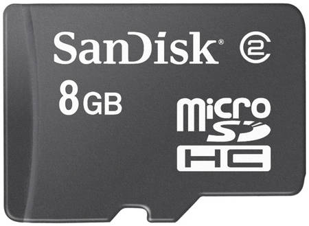 Карта памяти SanDisk SDSDQM-008G-B35 8GB microSD Class 4 8GB