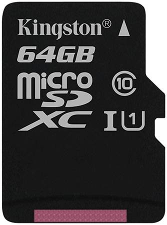 Карта памяти Kingston Canvas Select microSDXC 64GB + адаптер Canvas Select Plus 965844469021756