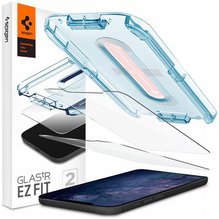 Защитное стекло Spigen Glas.tR EZ Fit 2 Pack (AGL01811) для iPhone 12 mini (Clear)