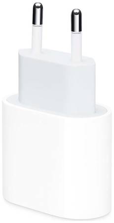 Сетевое зарядное устройство Apple MHJE3ZM/A 20W Power Adapter, 1xUSB Type-C, 2.2A, white 20W USB-C Power Adapter 965844469205600