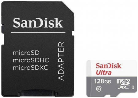 Карта памяти SanDisk Ultra 128GB microSD (SDSQUNR-128G-GN6TA) 965844469205684
