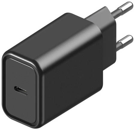 Сетевое зарядное устройство InterStep 1xUSB Type-C, 3 A, (IS-TC-PDMB1U18W-000B201) black 965844469205763