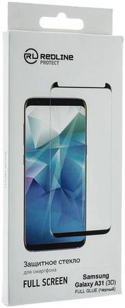Защитное стекло Red Line Full Screen (3D) для Samsung Galaxy A31 Black (УТ000020416) Samsung Galaxy A31 Full Screen (3D) tempered glass FULL GLUE черный 965844469286838