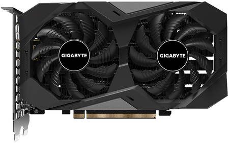Видеокарта GIGABYTE NVIDIA GeForce GTX 1650 D6 WINDFORCE OC (GV-N1656WF2OC-4GD)