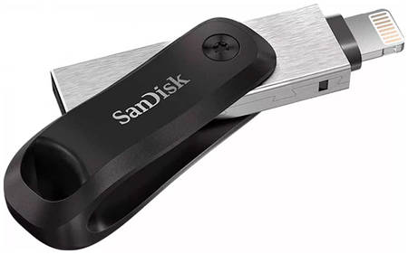Флешка SanDisk iXpand GO 64ГБ Silver/Black (SDIX60N-064G-GN6NN) 965844469465216