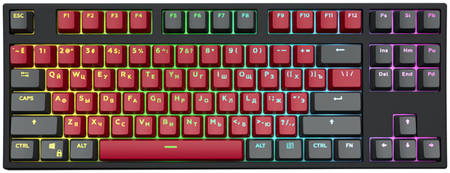 Проводная игровая клавиатура Red Square Keyrox TKL Classic Black/Red (RSQ-20018) 965844469465675