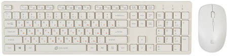 Комплект клавиатура и мышь Oklick 240M White 965844469479048