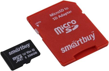 К/памяти Smartbuy 256GB Class10 PRO U3 SB256GBSDCL10U3-01 965844469657849