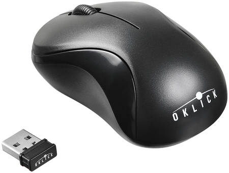 Беспроводная мышь OKLICK 605SW Black 965844469682829