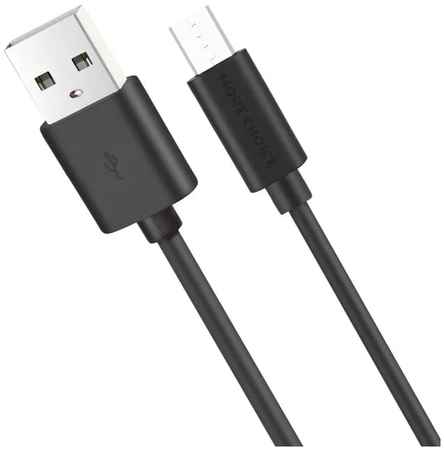 Дата-кабель More choice K13m USB 2.1A для micro USB TPE 1м Black 965844469710148