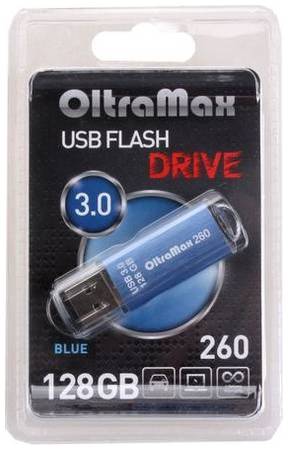 Флешка Oltramax 260 128ГБ Blue (OM-128GB-260-Blue) 965844469715647