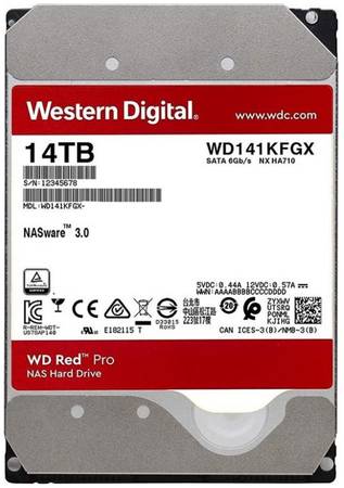 Жесткий диск WD Pro 14ТБ (WD141KFGX)